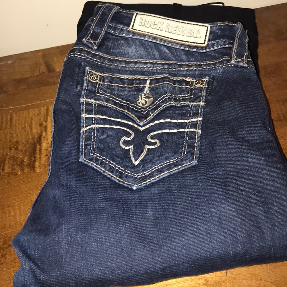 Easy skinny rock revival jeans